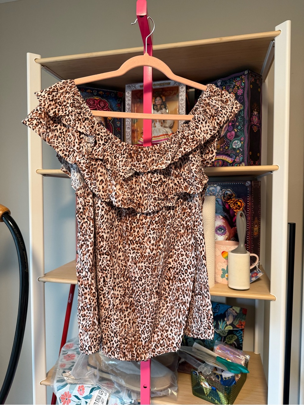 CeCe Off the Shoulder Animal Print Top 🐆✨